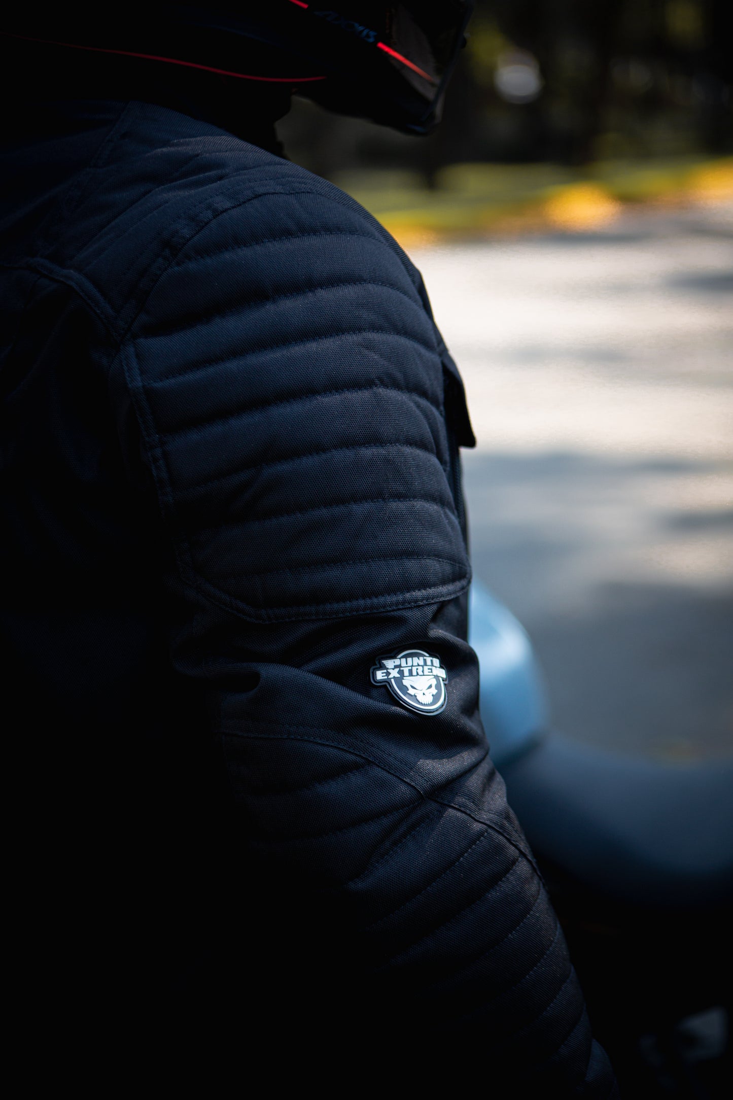 Chamarra Casual Punto Extremo Rider Black