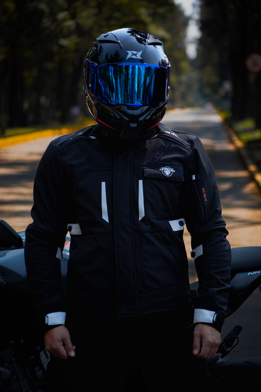 Chamarra Punto Extremo Nordic Impermeable Negro