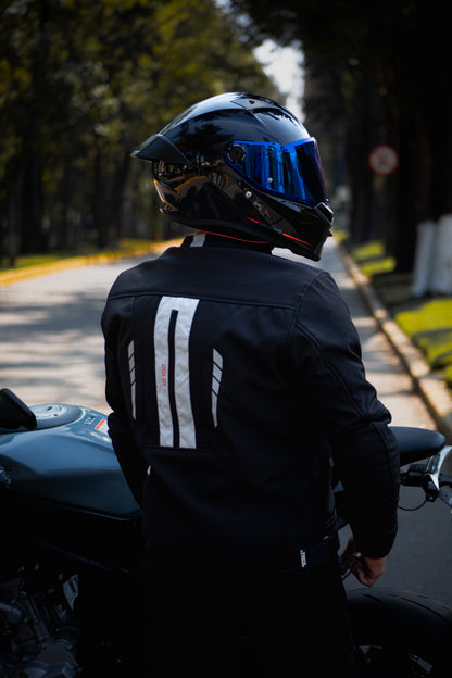 Chamarra Punto Extremo Nordic Impermeable Negro