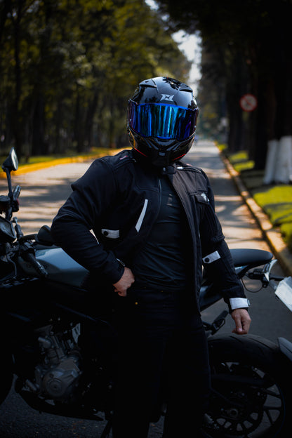 Chamarra Punto Extremo Nordic Impermeable Negro