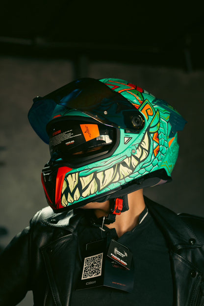 Casco Integral Axxis Hawk ¡ay Güey! Balam + Pinlock
