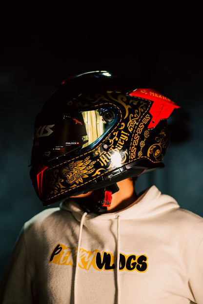 Casco Integral Axxis Hawk Ay Güey Con Pinlock MARIACHI