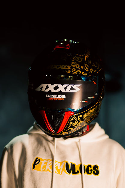 Casco Integral Axxis Hawk Ay Güey Con Pinlock MARIACHI
