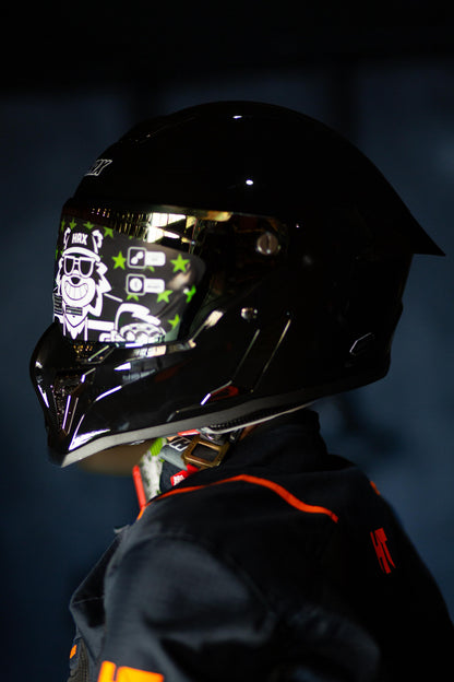 Casco Integral Hax Pearl Gun Metal