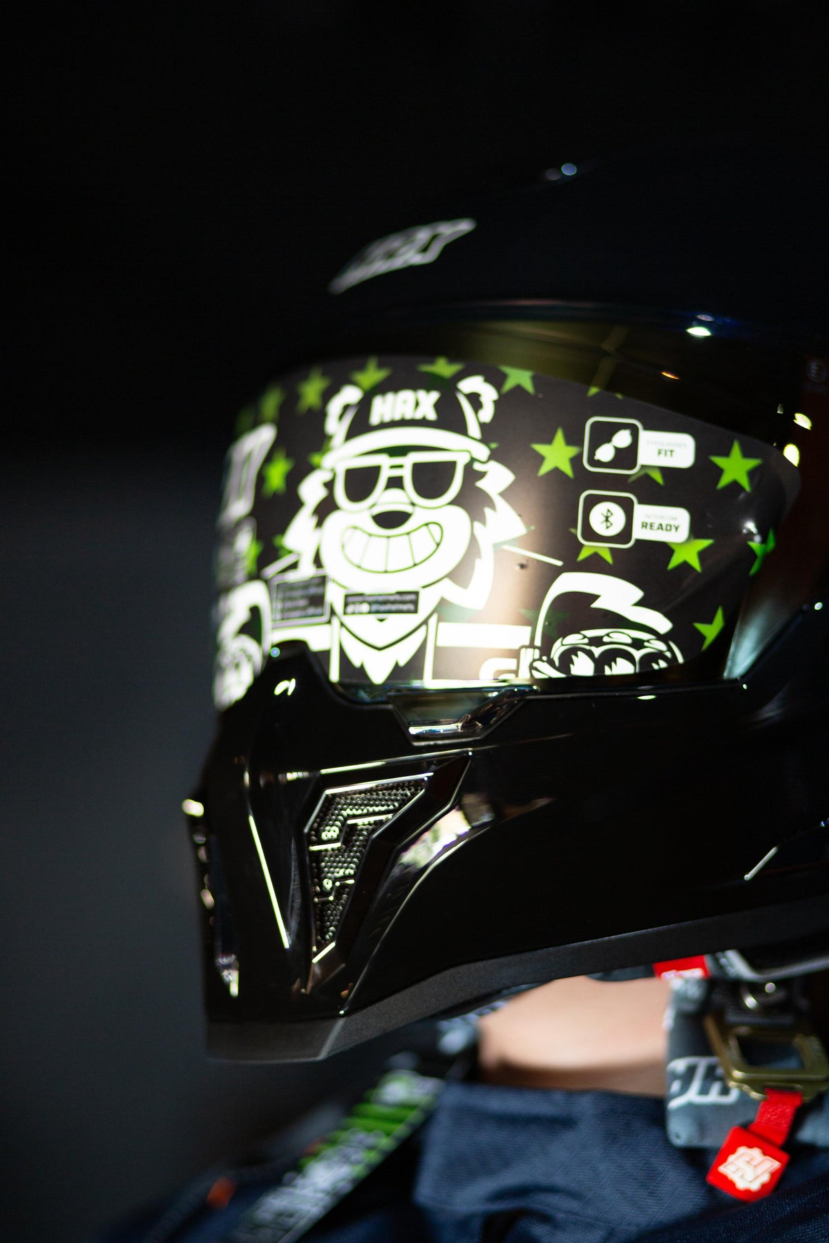 Casco Integral Hax Pearl Gun Metal