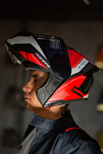 CASCO THUNDER REVENGE ROJO