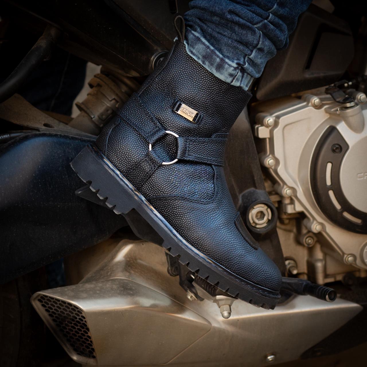 CHELSEA BIKER NEGRO