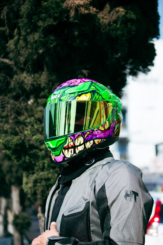 Casco Integral Onix Zombie Acabado Brillo