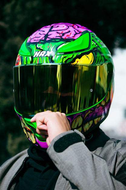 Casco Integral Onix Zombie Acabado Brillo