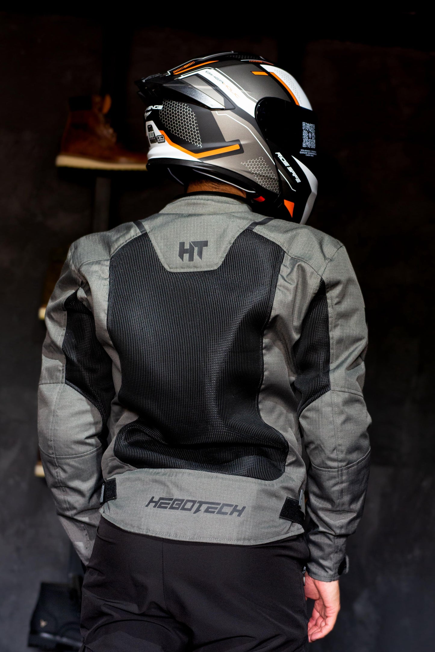 Chamarra HT MESHTECH  CHICAGO GRIS