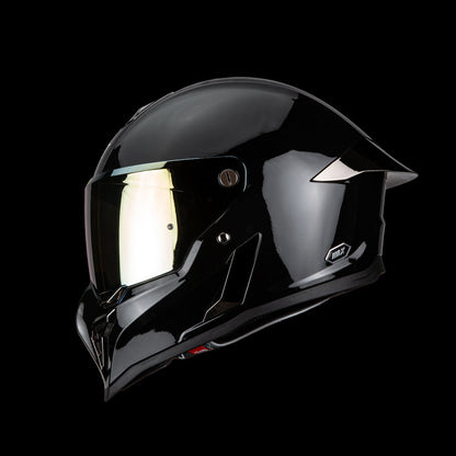 Casco Integral Hax Pearl Pearl Negro Brillo